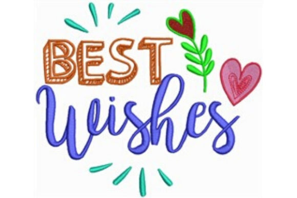 Best Wishes Embroidery Design: A Designer's Review for Handmade Gifts