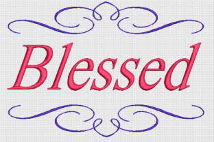 Blessed: A Design Review for Boutique Sweatshirt Embroidery
