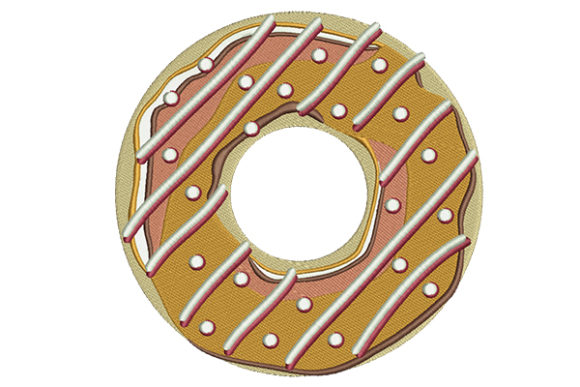 Donut Embroidery Design: A Sweet Seasonal Collection Staple