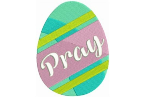 Easter Egg – Pray: Design Review from the Hoop