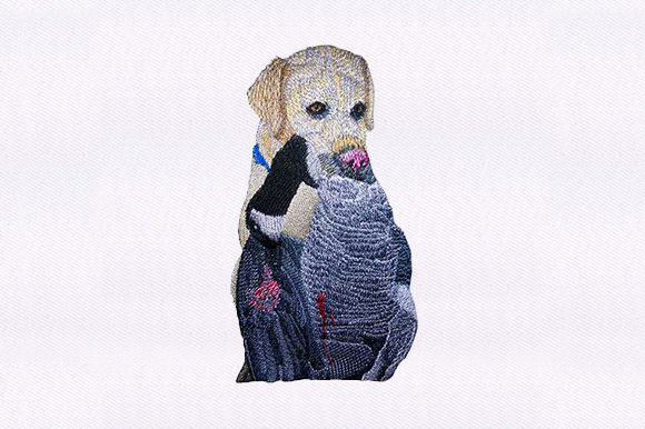 Labrador Retriever Embroidery: A Craft Fair Seller's Review