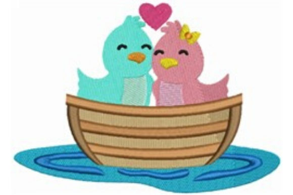 Love Boat - Love Birds: A Seasonal Embroidery Review