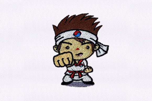Martial Arts Kid: A Seasonal Embroidery Review