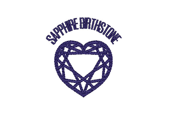 Sapphire Birthstone Faceted Heart: A Designer's Review