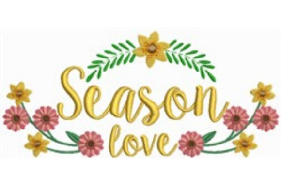 Season Love: A Fresh Embroidered Accent for Spring Markets